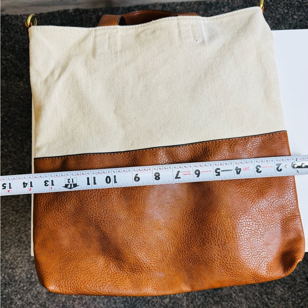 Free People Crossbody Purse & Satchel Purse Vegan Leather With Detachable Strap - Picture 7 of 12